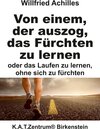 Buchcover Von einem, der auszog, das Fürchten zu lernen