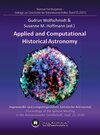 Buchcover Applied and Computational Historical Astronomy. Angewandte und computergestützte historische Astronomie.