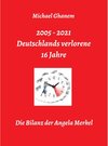 Buchcover Deutschlands verlorene 16 Jahre / tredition