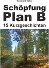Buchcover Schöpfung Plan B / tredition