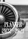 Buchcover Terminplaner Jahreskalender 2022 - 2023, Terminkalender DIN A5, Taschenbuch und Hardcover