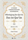 Buchcover Offenlegung des Qur’ān