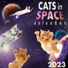 Buchcover Cats in Space Kalender 2023