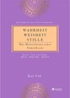 Buchcover WAHRHEIT -WEISHEIT - STILLE