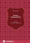 Buchcover Kurzum - Kurzgeschichten