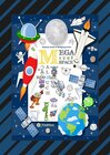 Buchcover SPACE MEGA MALBUCH - SPEZIAL EDITION - ENTDECKE DAS UNIVERSUM - FREMDE PLANETEN - ERKUNDE DEN WELTRAUM - UFO -