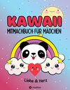 Buchcover Aktivitätsbuch für Mädchen Kawaii Mitmachbuch, Geschenk Schulanfang, Einschulung, Schulferien, Geschenkidee, Beschäftigu