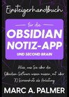 Buchcover Einsteigerhandbuch für die Obsidian-Notiz-App und Second Brain