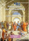 Buchcover Philosophen über Zufriedenheit - Zitate / Philosophie Bd.1 - Holger Kiefer (ePub)