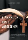 Buchcover Einspruch nicht vorgesehen!