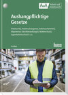 Buchcover Aushangpflichtige Gesetze