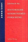 Buchcover Jahrbuch für Historische Kommunismusforschung 2000/2001