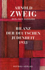 Buchcover Bilanz der deutschen Judenheit 1933