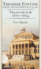 Buchcover Theaterkritik 1870-1894
