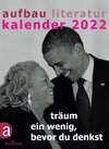 Buchcover Aufbau Literatur Kalender 2022