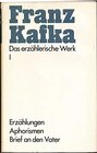 Buchcover Das erzählerische Werk I