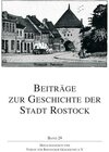 Buchcover Beiträge zur Geschichte der Stadt Rostock / Beiträge zur Geschichte der Stadt Rostock, Band 29