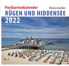 Buchcover Postkartenkalender Rügen und Hiddensee 2022