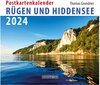 Buchcover Postkartenkalender Rügen und Hiddensee 2024