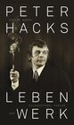 Buchcover Peter Hacks - Leben und Werk