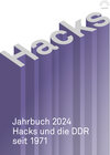 Buchcover Hacks Jahrbuch 2024