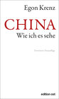 Buchcover CHINA. Wie ich es sehe