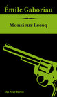 Buchcover Monsieur Lecoq