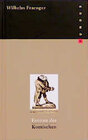 Buchcover Formen des Komischen