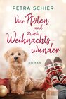 Buchcover Vier Pfoten und zwei Weihnachtswunder