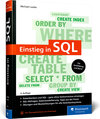 Buchcover Einstieg in SQL