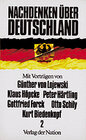 Buchcover Nachdenken über Deutschland 2