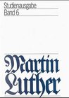 Buchcover Martin Luther - Studienausgabe