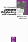 Buchcover Evangelisches Gottesdienstbuch und Kirchenrecht
