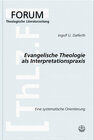 Buchcover Evangelische Theologie als Interpretationspraxis
