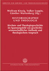 Buchcover Historiographie und Theologie
