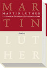 Buchcover Lateinisch-Deutsche Studienausgabe / Martin Luther: Lateinisch-Deutsche Studienausgabe Band 2