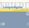 Buchcover Er ist unser Friede Lesepredigten Textreihe II/1 - 2009 Broschur + CD