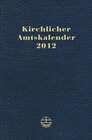 Buchcover Kirchlicher Amtskalender 2012 - blau