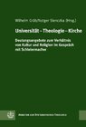 Buchcover Universität – Theologie – Kirche