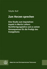 Buchcover Zum Herzen sprechen