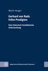 Buchcover Gerhard von Rads frühe Predigten
