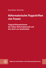 Buchcover Reformatorische Flugschriften von Frauen