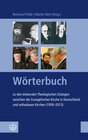 Buchcover Wörterbuch zu den bilateralen Theologischen Dialogen zwischen der Evangelischen Kirche in Deutschland und orthodoxen Kir