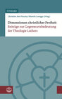 Buchcover Dimensionen christlicher Freiheit