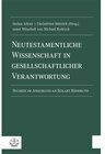 Buchcover Neutestamentliche Wissenschaft in gesellschaftlicher Verantwortung