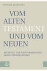 Buchcover Vom Alten Testament und vom Neuen