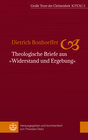 Buchcover Theologische Briefe aus »Widerstand und Ergebung«