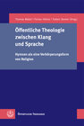 Buchcover Öffentliche Theologie zwischen Klang und Sprache