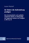 Buchcover An Ostern die Auferstehung predigen
