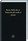 Buchcover Kirchlicher Amtskalender 2020 – schwarz